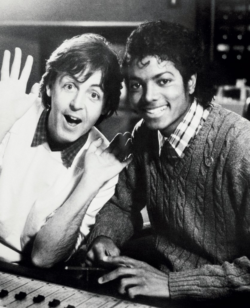 Michael Jackson e Paul Mcartney