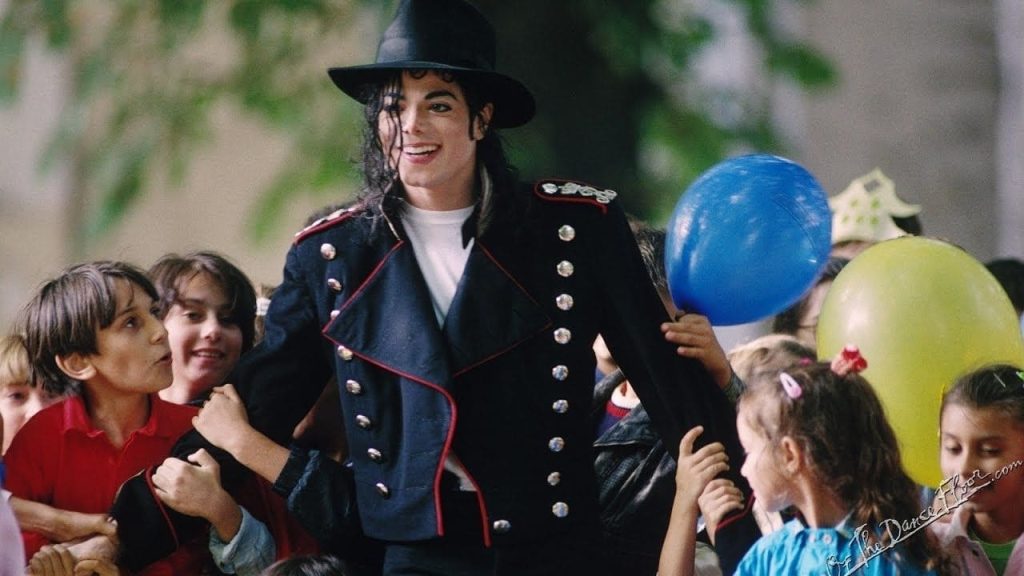 Michael Jackson e crianças