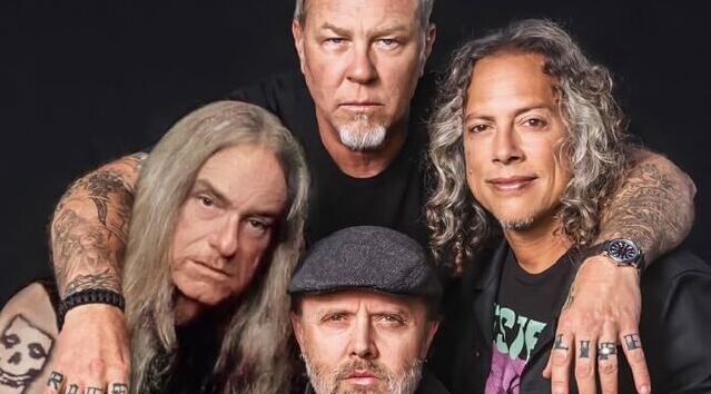 Metallica - Bandas de Rock que fazem sucesso