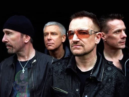 U2 - Bandas de Rock que fazem sucesso