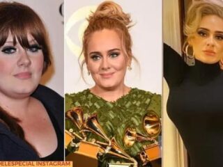 Adele - Cantores que perderam peso