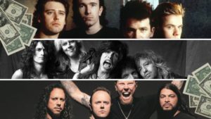 As 6 bandas de rock mais ricas de todos os tempos