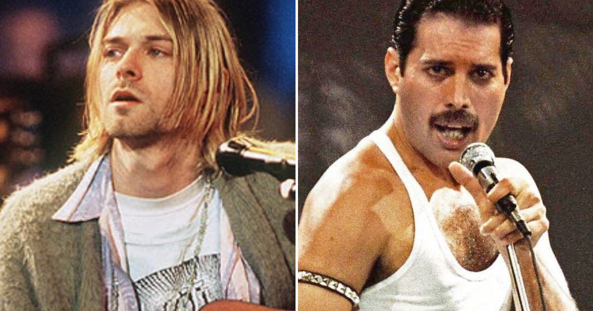 Kurt cobain and Freddie