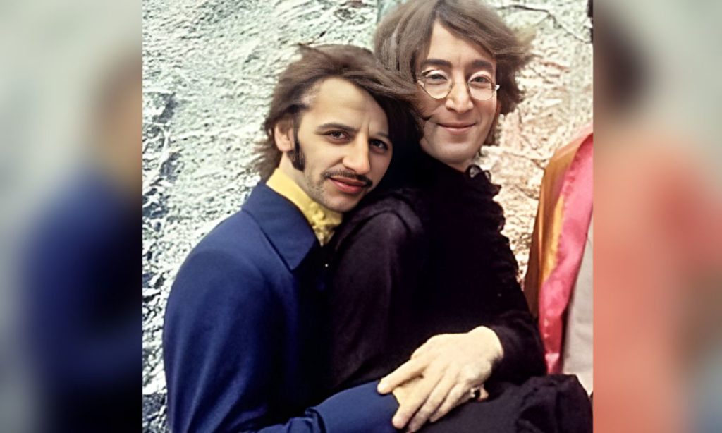 A música rara gravada por Ringo Starr na casa de John Lennon