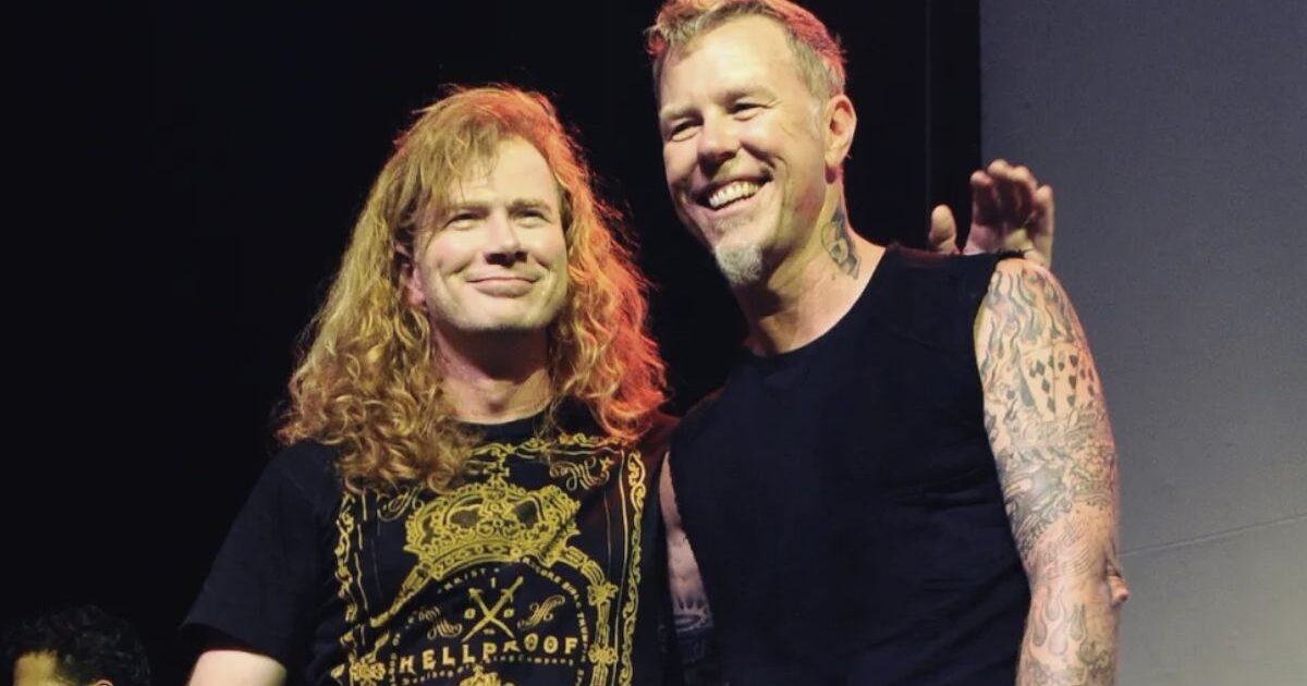 Dave Mustaine se arrependeu de ter socado James Hetfield quando entrou no Metallica