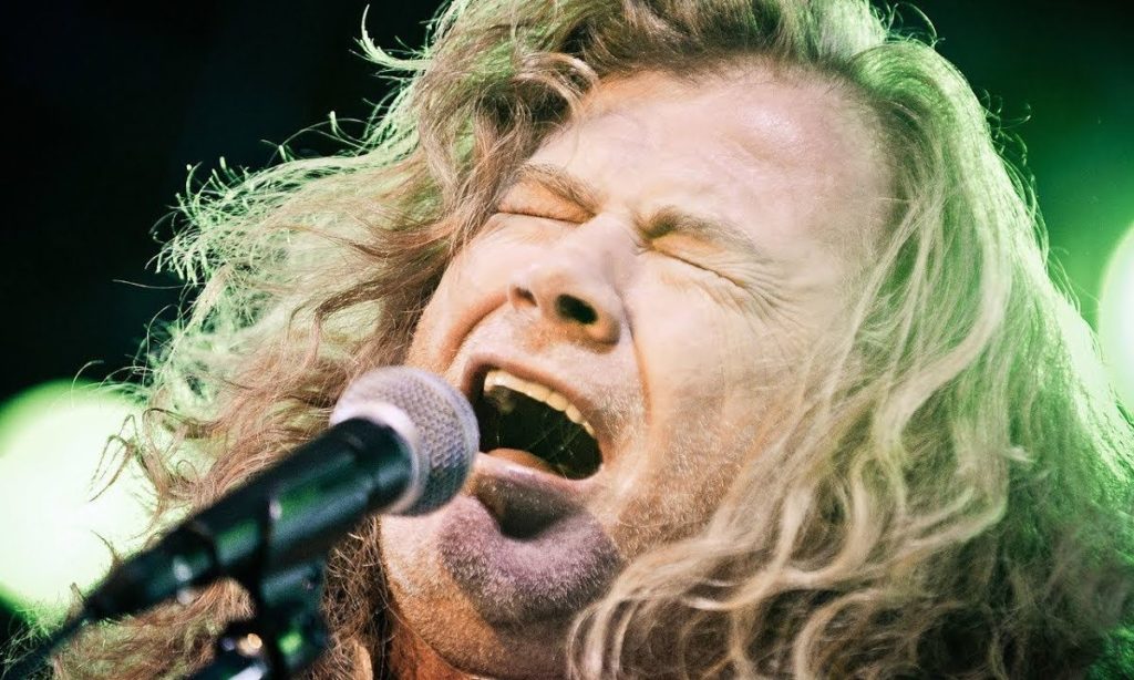 Dave Mustaine sobre o 'inimigo mortal' que o ajudou a melhorar sua voz