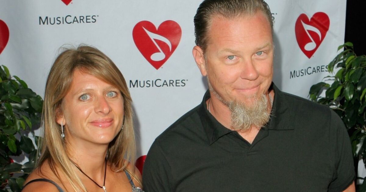 Francesca a esposa de James Hetfield do Metallica fala sobre a separação do casal