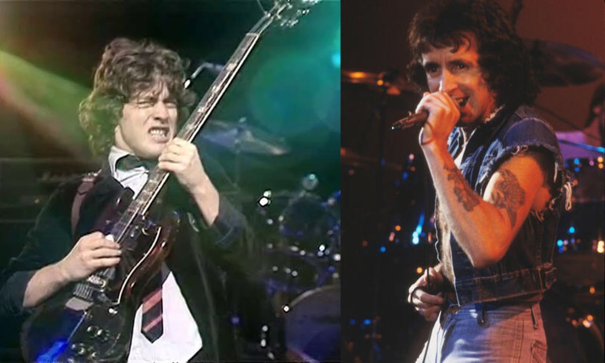 AC DC Filme para TV de 1997 traz imagens em 4k incríveis da banda de Angus, Malcom Young e Bon Scott