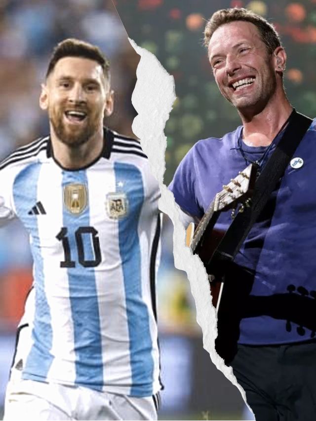 Chris Martin do Coldplay, vê Inglaterra e Argentina na final da Copa