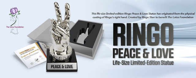 Ringo Starr vende réplicas em tamanho real de sua mão | Coisa de