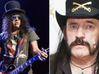 O primeiro encontro bizarro entre  Slash do Guns N’ Roses com Lemmy Kilmister do Motörhead 