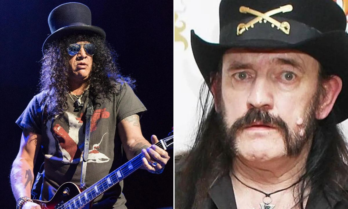 O primeiro encontro bizarro entre  Slash do Guns N’ Roses com Lemmy Kilmister do Motörhead 