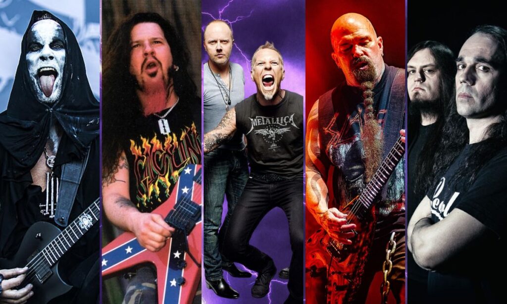 Ouça as 10 bandas de Heavy Metal com o som mais pesado de todos os tempos