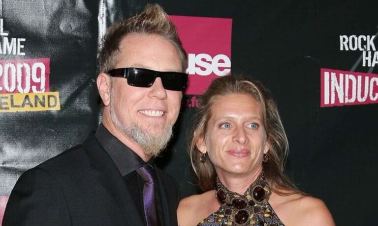 James Hetfield do Metallica desabafa com fãs em momento delicado do fim do seu casamento de 25 anos com Francesca Tomasi