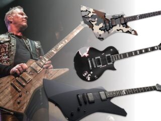 Coleção de guitarras e equipamentos de James Hetfield do Metallica