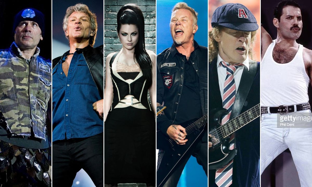 Os 25 astros do Hard Rock e Metal mais vendidos da história