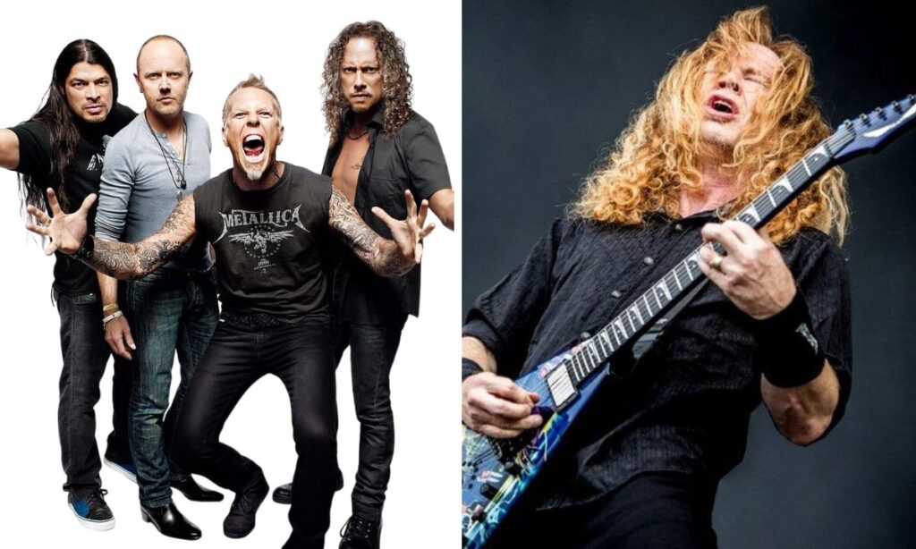Brigas Heavy MEtal - Metallica Dave Mustaine