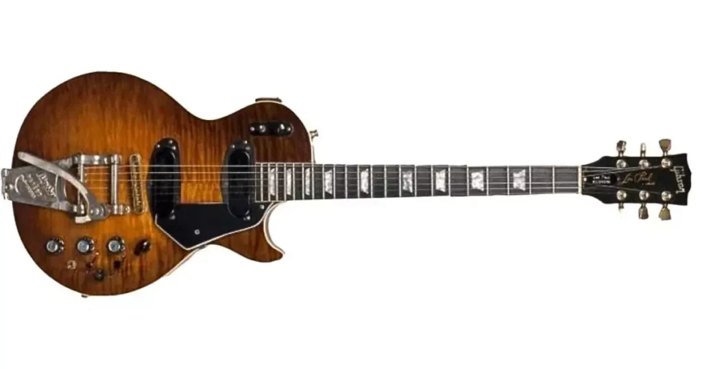 Protótipo Gibson Les Paul 1969 1970 Modelo de gravação