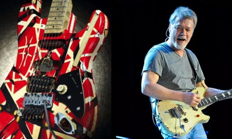 Um histórico completo das guitarras e equipamentos de Eddie Van Halen