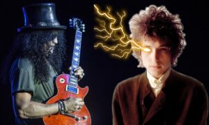 A controversa colaboração de Slash com Bob Dylan