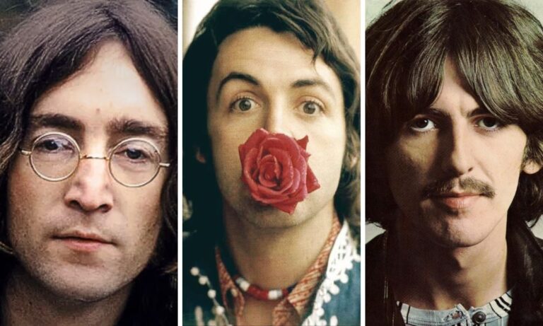 A relação turbulenta de John Lennon e George Harrison com Paul McCartney