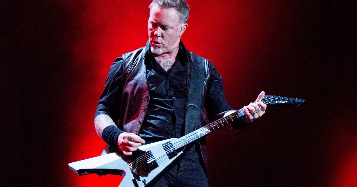 Os 5 melhores guitarristas do mundo nomeados por James Hetfield do Metallica
