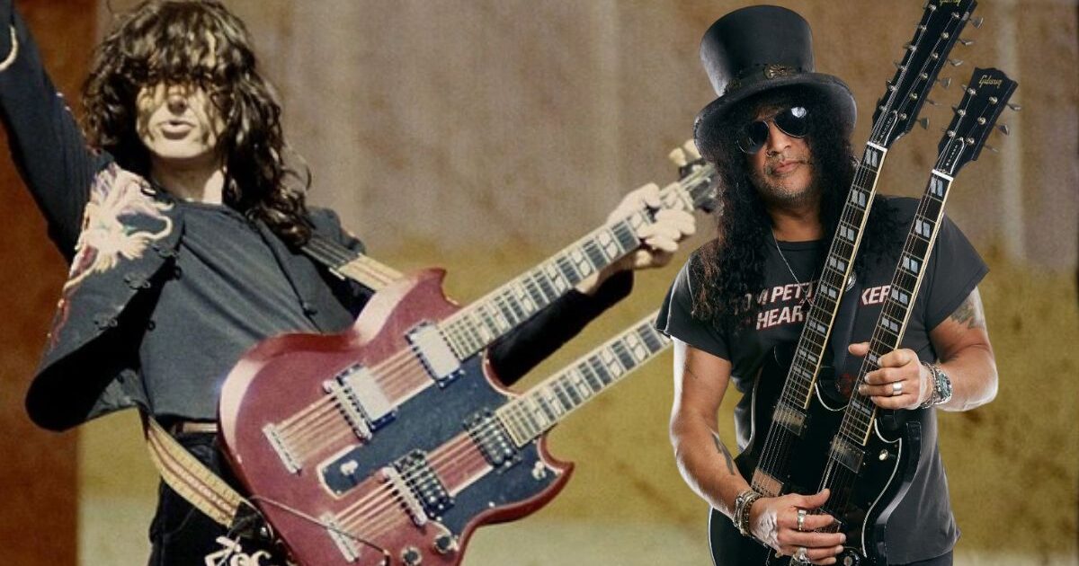 Slash compartilha dicas para evitar comparações com ícones do rock como Jimmy Page