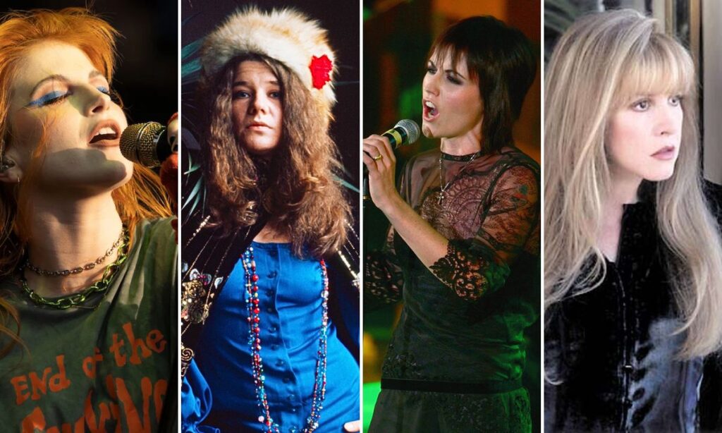 10 das maiores e mais famosas bandas de rock com vocalistas femininas