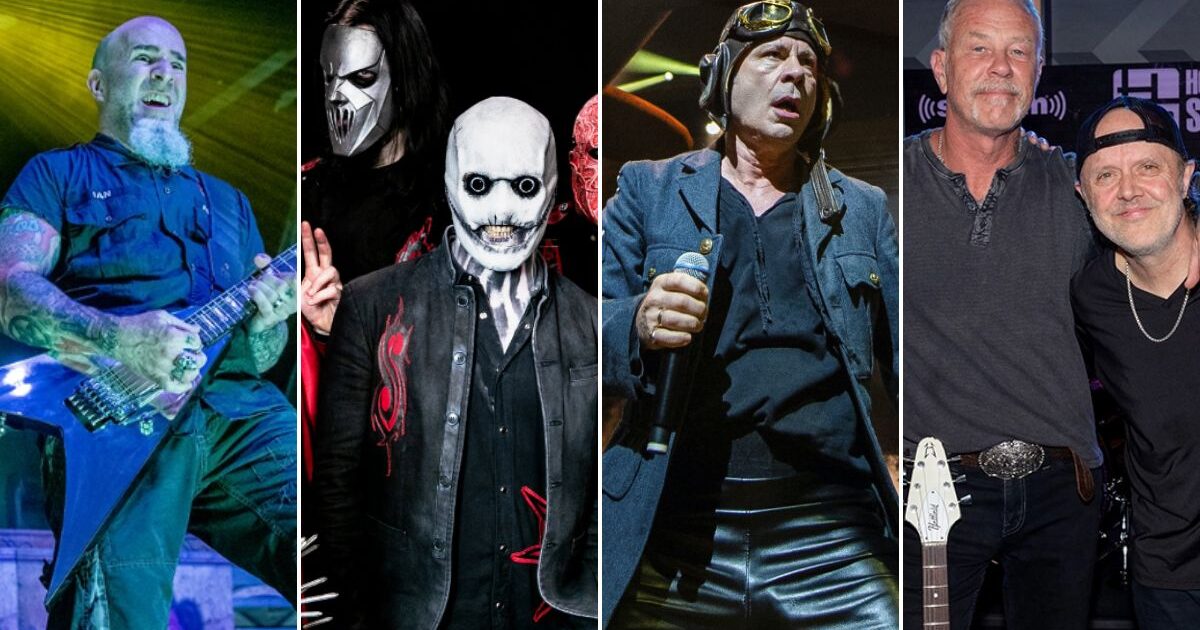 As 10 bandas de Heavy Metal mais ricas do mundo em 2023