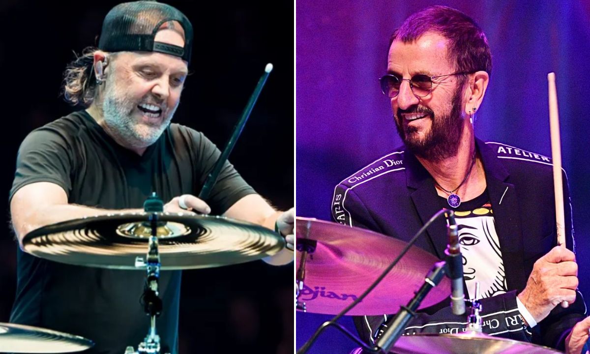 Lars Ulrich já foi chamado de Ringo Starr do Heavy Metal