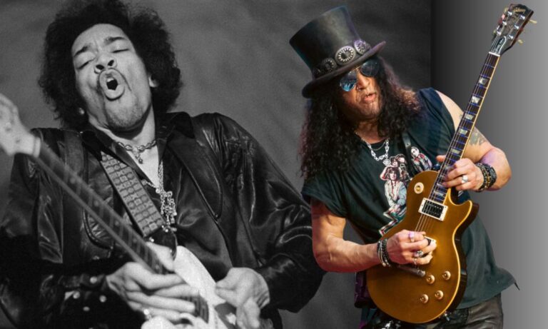 O dia que Slash tocou com a banda de Jimi Hendrix