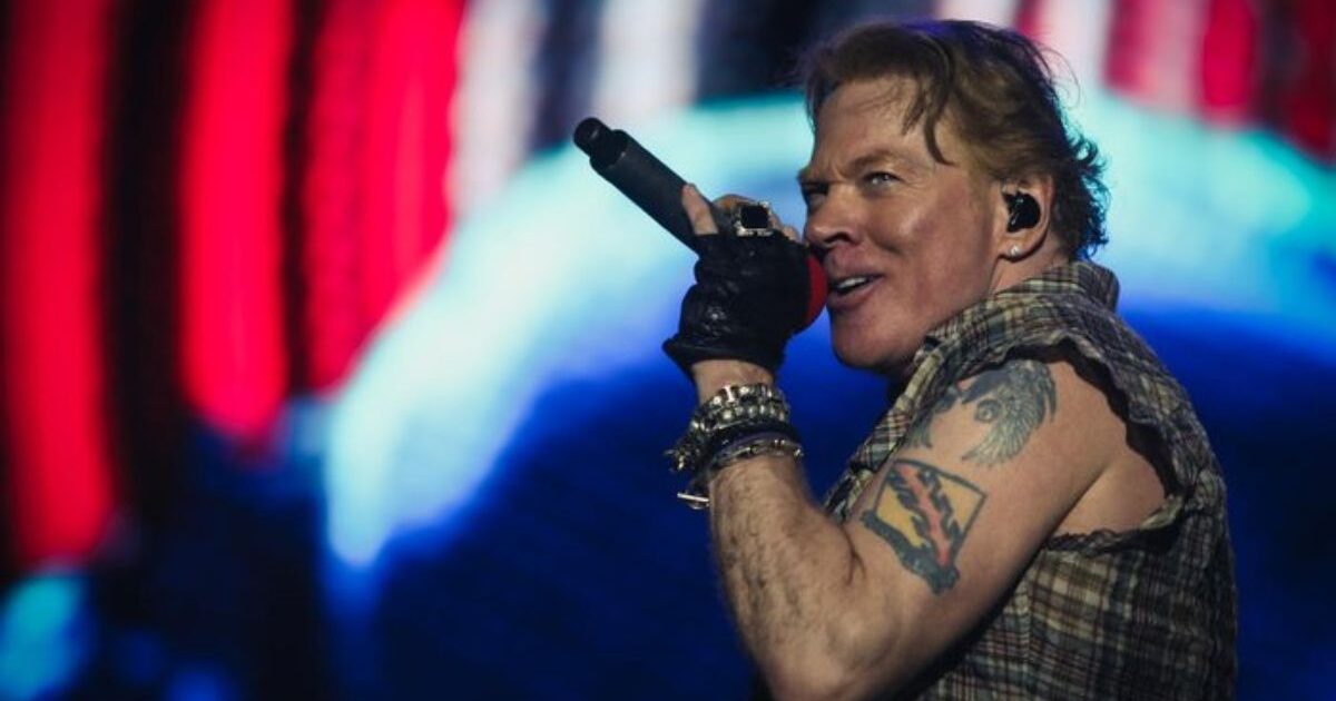 Os 10 melhores cantores do mundo de acordo com Axl Rose do Guns N' Roses