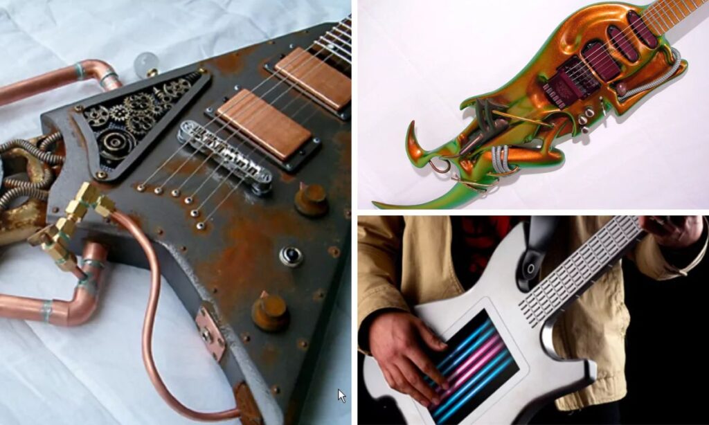 As 10 guitarras personalizadas mais incomuns do mundo