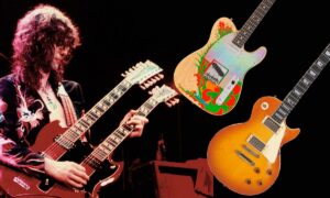 Conheça as guitarras lendárias usadas por Jimmy Page do Led Zeppelin