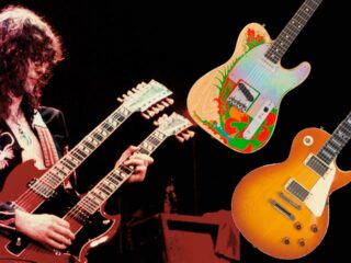 Conheça as guitarras lendárias usadas por Jimmy Page do Led Zeppelin