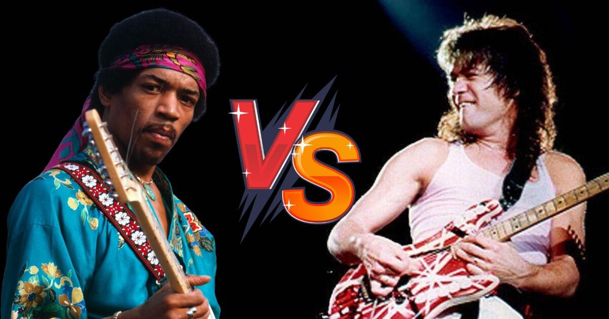 Jimi Hendrix vs. Eddie Van Halen Quem venceria esse duelo épico de guitarristas
