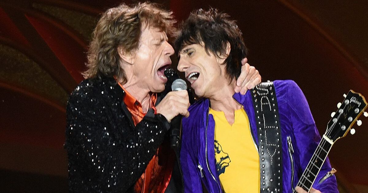 Mick Jagger já escreveu uma música para Ronnie Wood