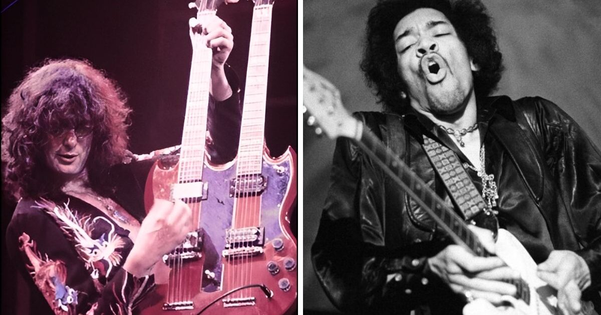 O dia que Jimmy Page substituiu Jimi Hendrix