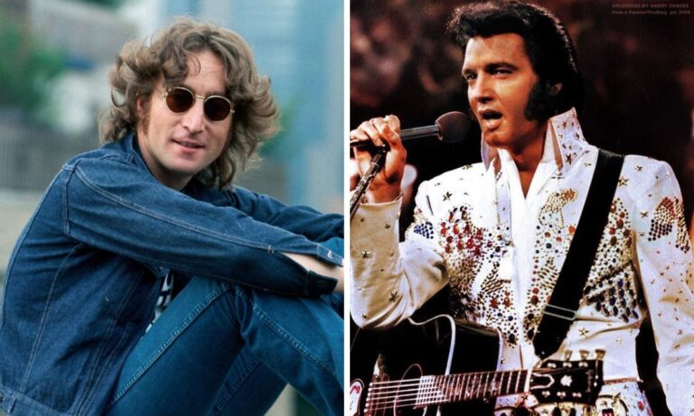 Por que Elvis Presley não gostava de John Lennon