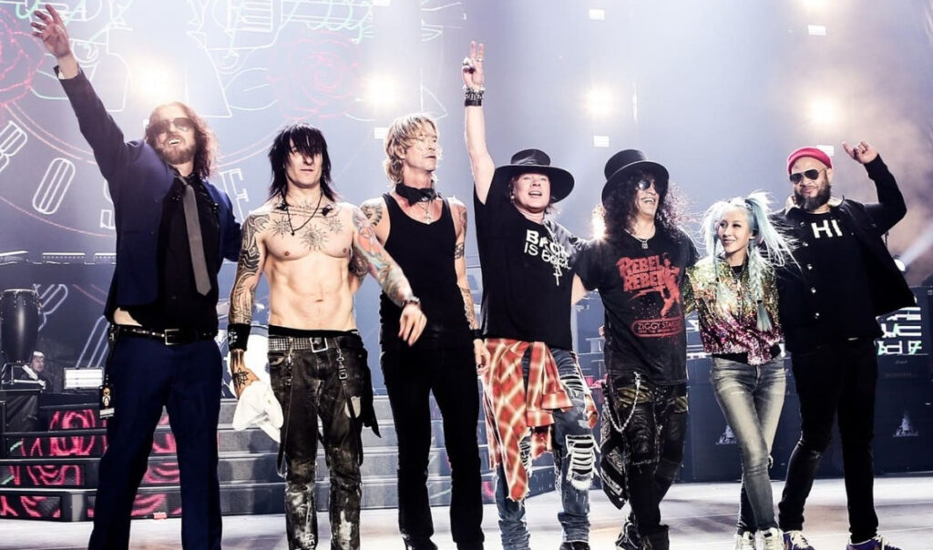 Guns N' Roses a banda mais perigosa do mundo