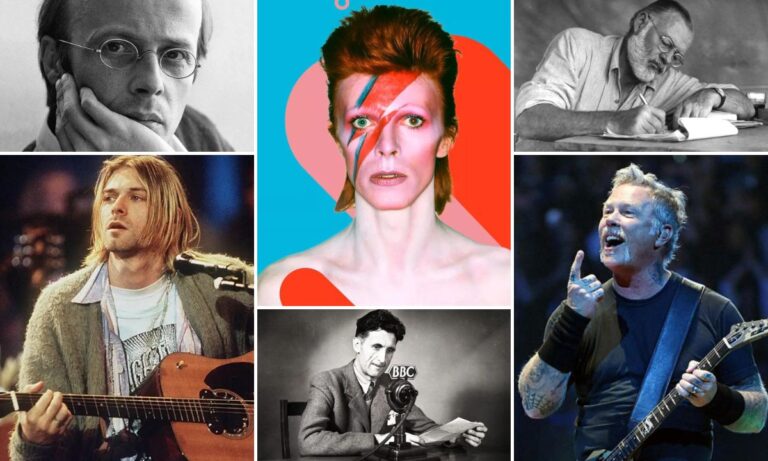 10 astros do rock e suas maiores inspirações na literatura