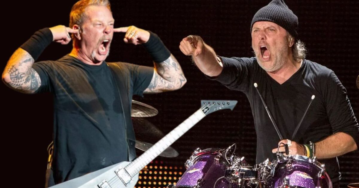 Assista James Hetfield dando indireta para Lars Ulrich e criticando o som de sua bateria