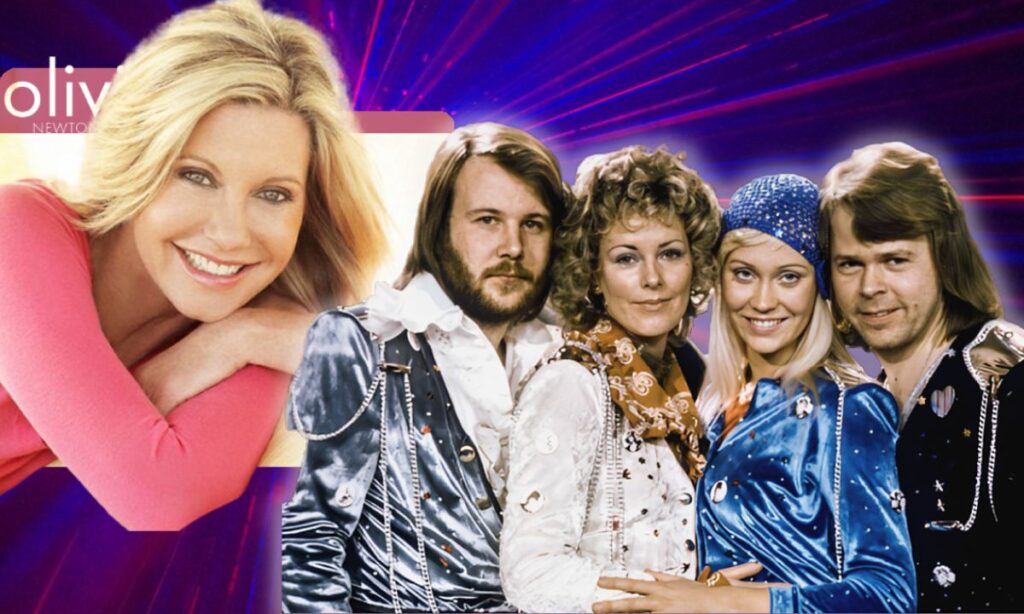 Abba e Olivia Newton John juntos no palco. Assista esse momento marcante da música