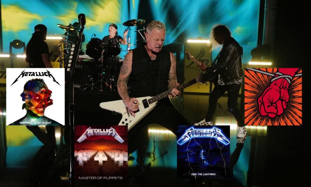 Metallica Álbuns classificados do pior ao melhor - Atualizado 2023