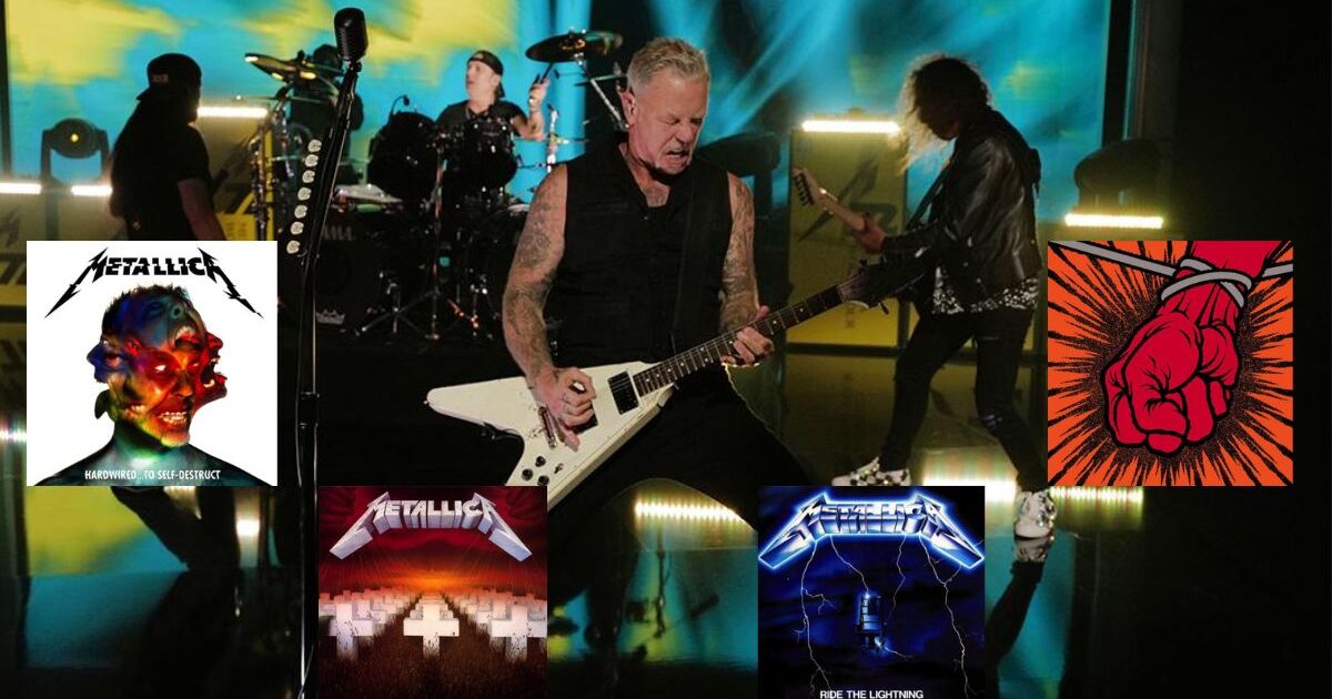 Metallica Álbuns classificados do pior ao melhor - Atualizado 2023