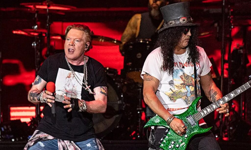 Música inédita do Guns N' Roses vaza e aparece em Jukebox