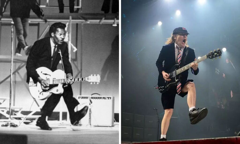 Duck Walk - Chuck Berry vs. Angus Young