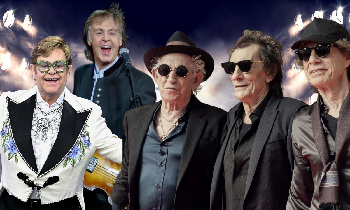 Os Rolling Stones confirmam participação de Paul McCartney e Elton John em novo album