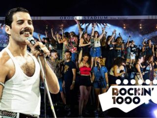 Rockin'1000 faz homenagem a Freddie Mercury com 1000 músicos tocando ao mesmo tempo