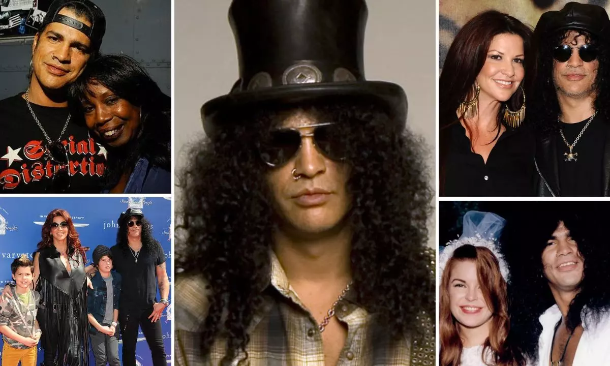 Conheça a família de Slash do Guns N' Roses